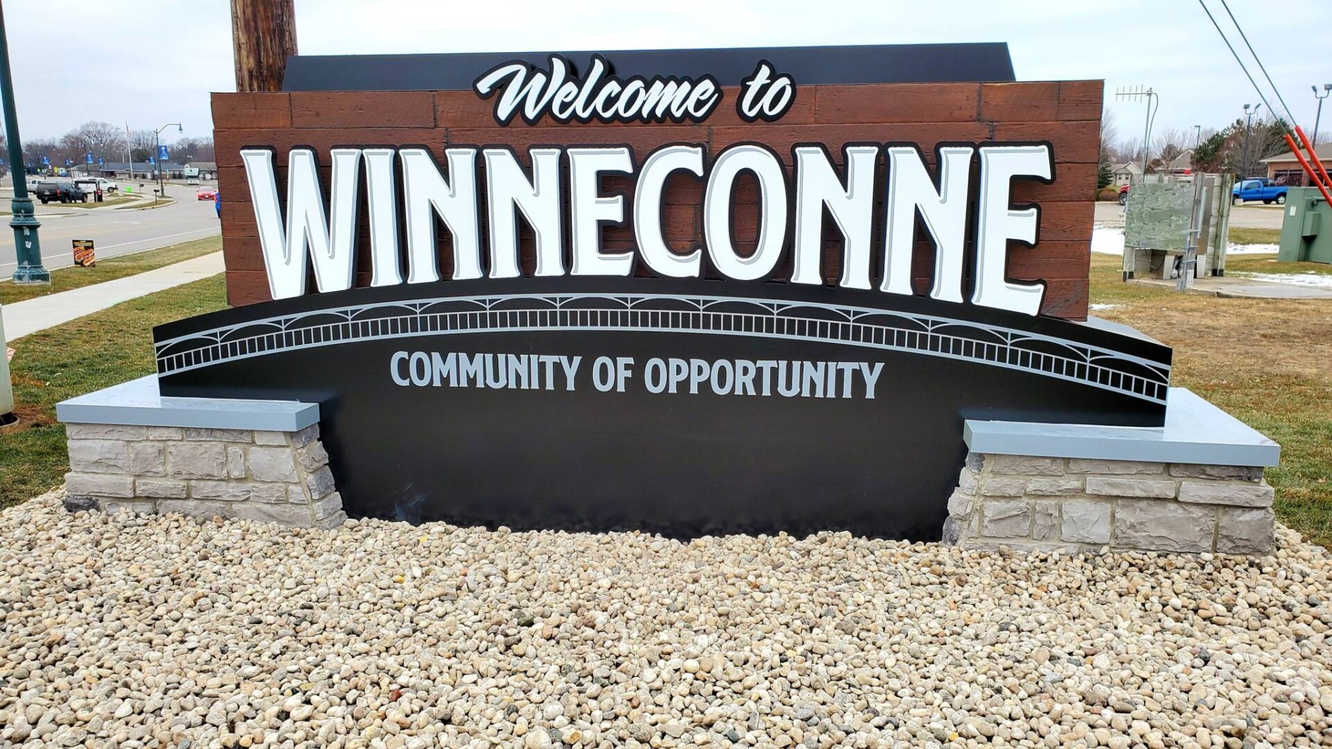 Village of Winneconne Community of Opportunity Sign